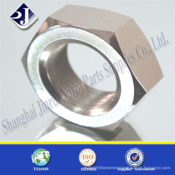 high strength ASTM A194 2H carbon steel heavy hexagon nut
